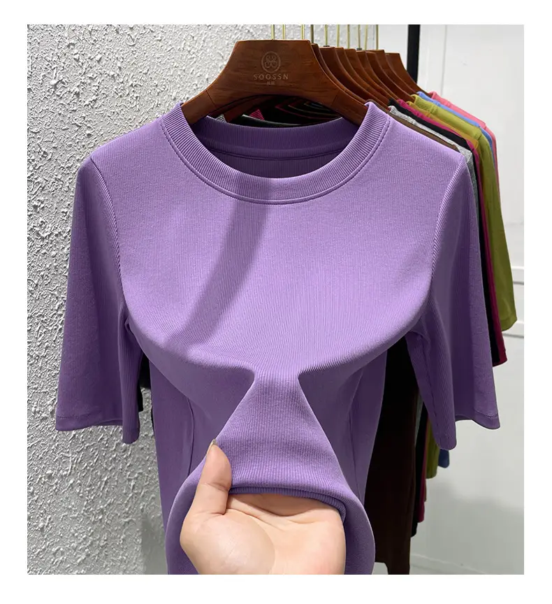 Women Olive Green Mid Sleeve T-Shirt 2025 — feature 28