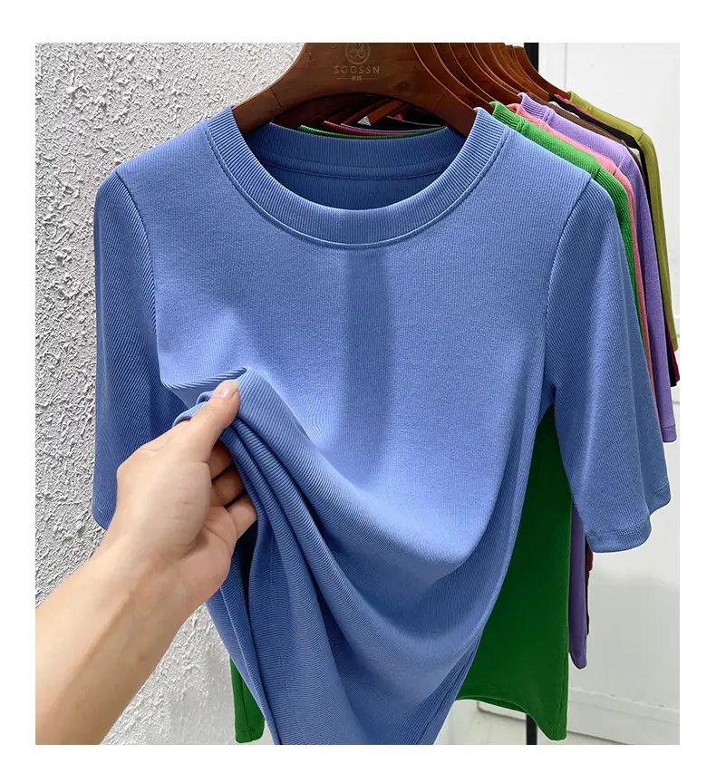 Women Olive Green Mid Sleeve T-Shirt 2025 — feature 29