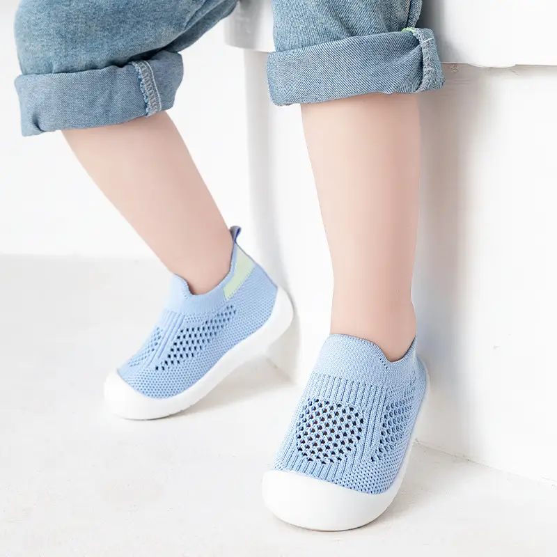 Baby Mesh Slip-On Shoes Cream Non-Slip