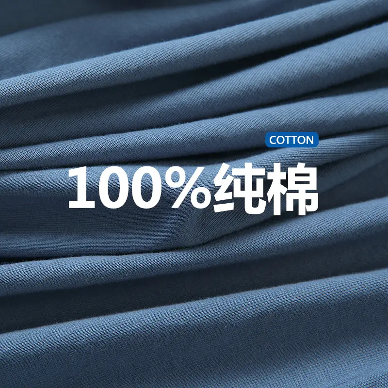 Pure Cotton Grey T-Shirt 220g Summer - Image 15