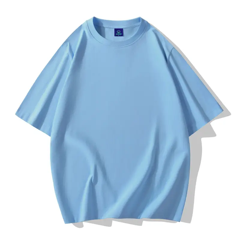 Pure Cotton Grey T-Shirt 220g Summer - Image 10