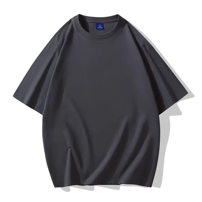 Pure Cotton Grey T-Shirt 220g Summer - Image 11