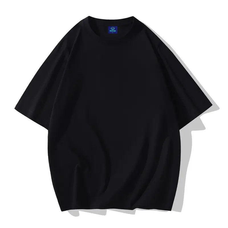 Pure Cotton Grey T-Shirt 220g Summer - Image 4