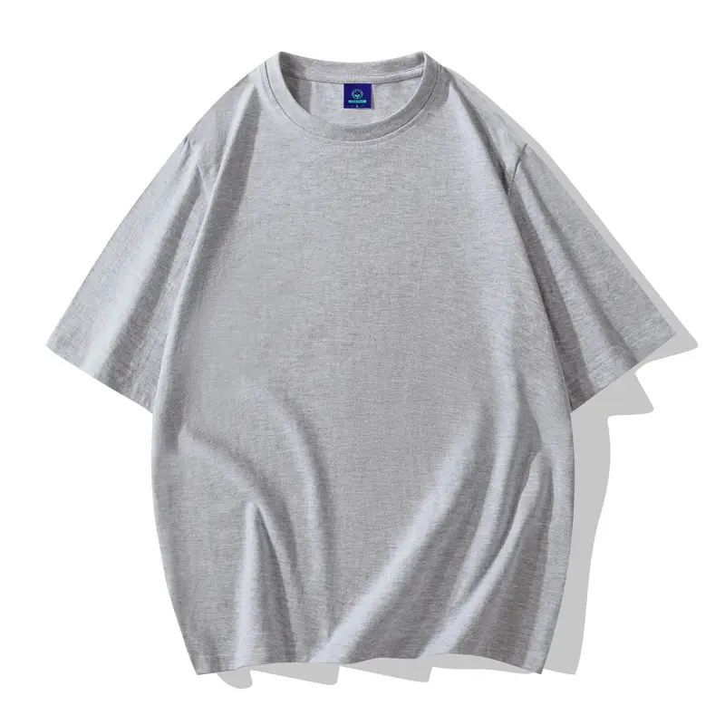 Pure Cotton Grey T-Shirt 220g Summer - Image 5