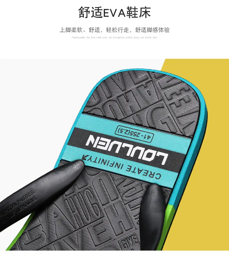 Men's Colorful Non-Slip Flip Flops Summer — feature 6