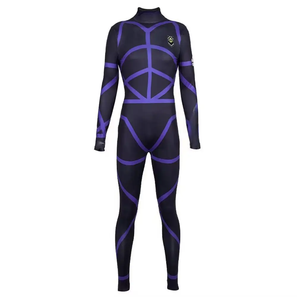 Bluelock Purple Prison Jersey Suit for Cosplay Sportswear - Image 3