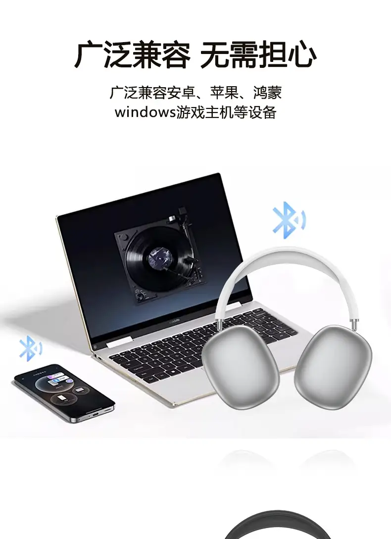 P9Airmax True Wireless Bluetooth Headset Black β feature 13