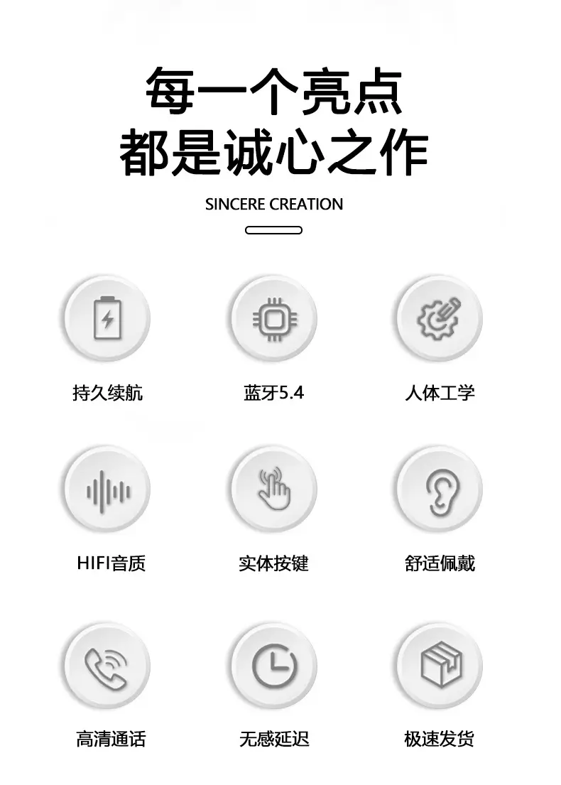 P9Airmax True Wireless Bluetooth Headset Black β feature 5