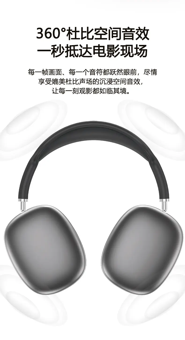 P9Airmax True Wireless Bluetooth Headset Black β feature 9