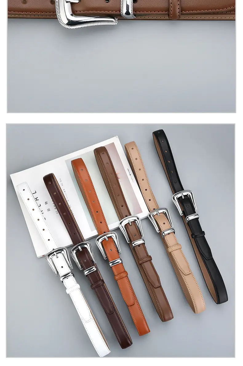 Women's Retro Silver Buckle Belt French Style β feature 11