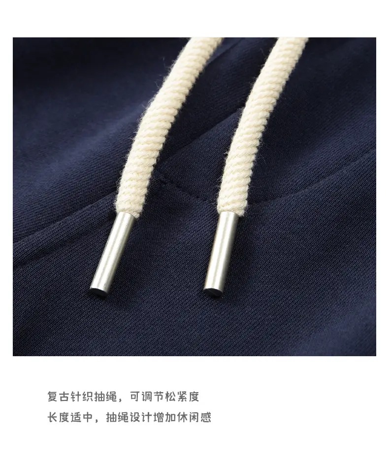 登爵男装毛圈工装日系针织短裤大口袋运动复古阿美咔叽五分裤 (