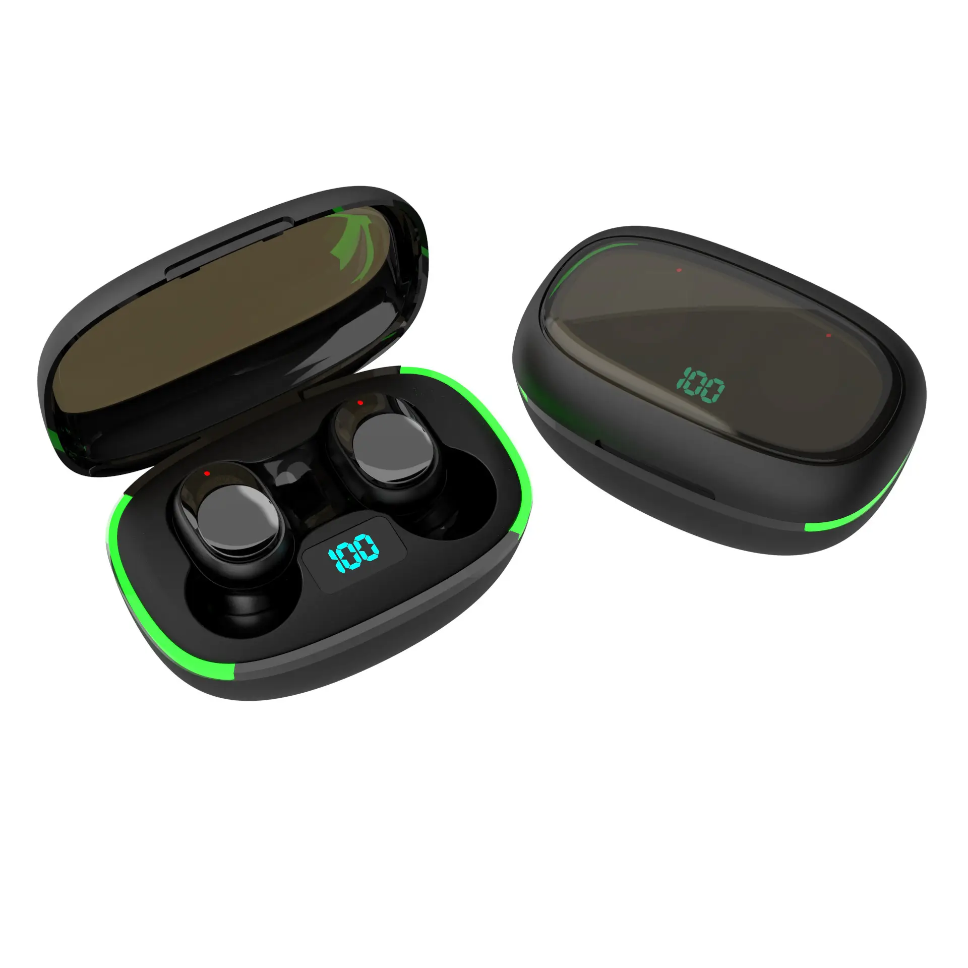 True Wireless Bluetooth Headset with Digital Display & Noise Reduction - Image 5