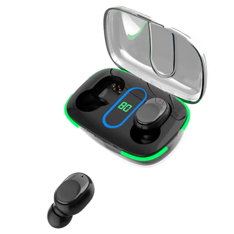 True Wireless Bluetooth Headset with Digital Display & Noise Reduction - Image 6