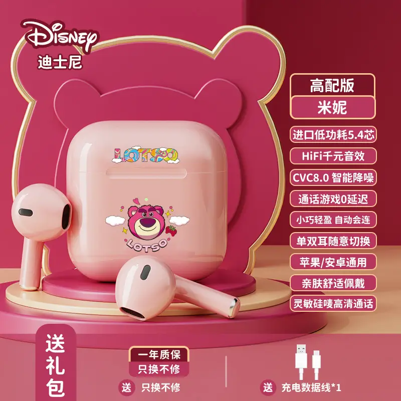 Disney Mickey Mouse Bluetooth Earbuds with Long Battery - Image 2