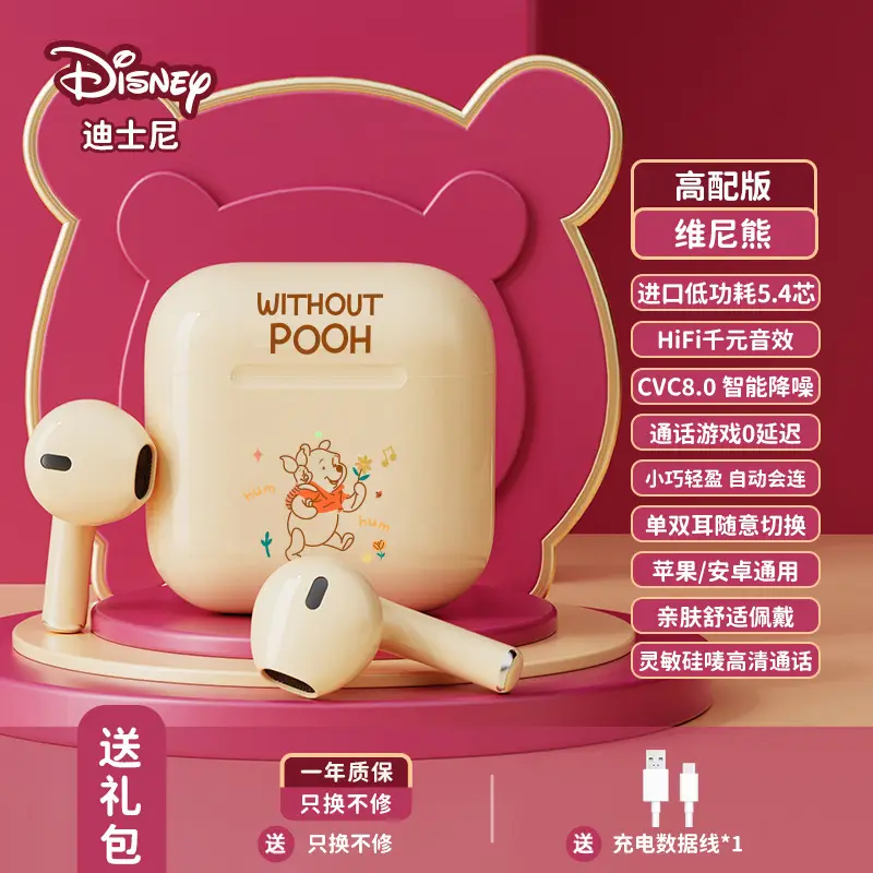 Disney Mickey Mouse Bluetooth Earbuds with Long Battery - Image 4