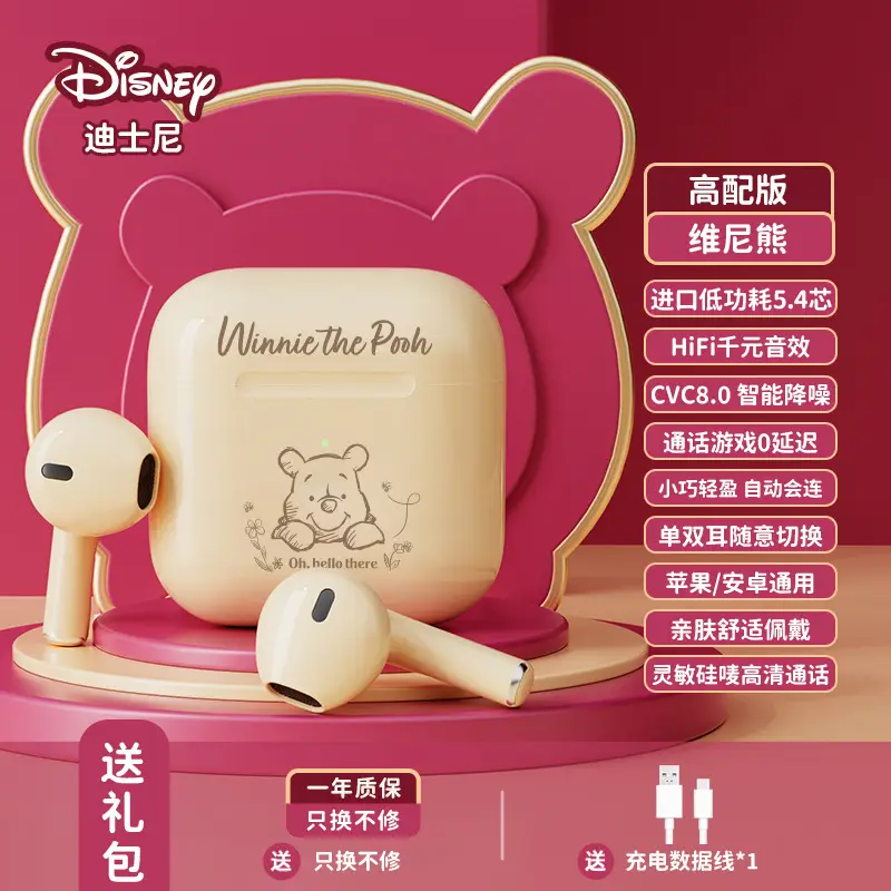 Disney Mickey Mouse Bluetooth Earbuds with Long Battery - Image 5
