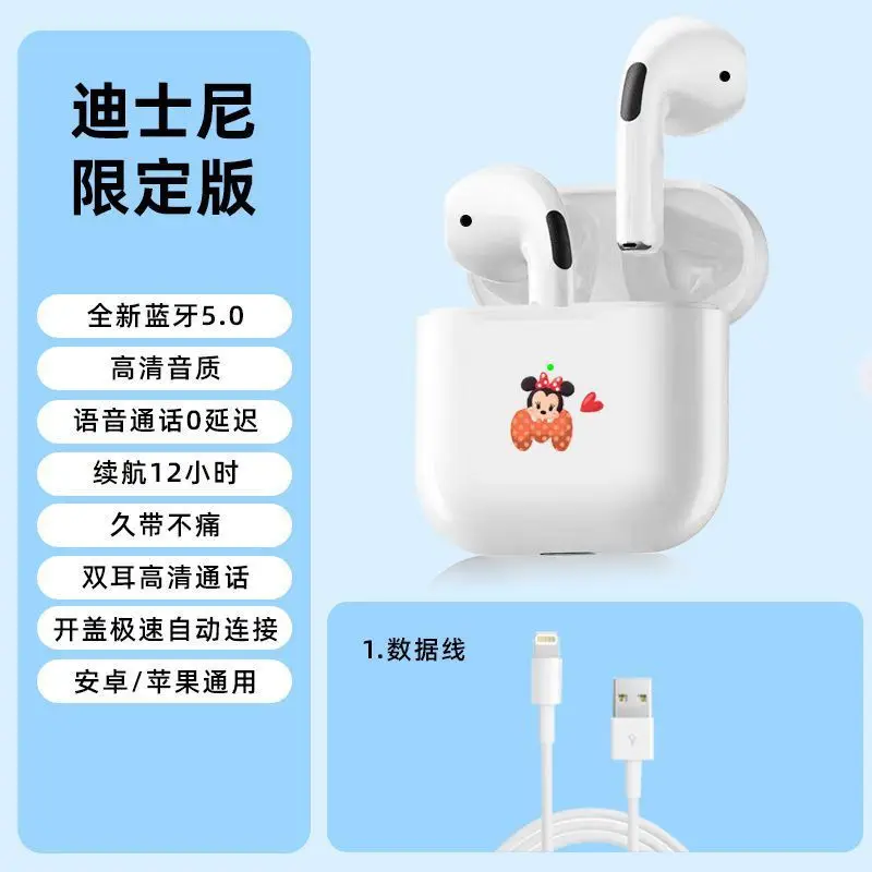 Disney Mickey Mouse Bluetooth Earbuds with Long Battery - Image 7