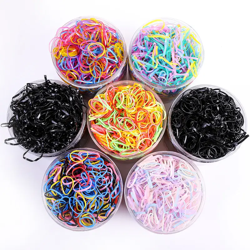 Disposable Baby Rubber Bands Black Small - Image 16