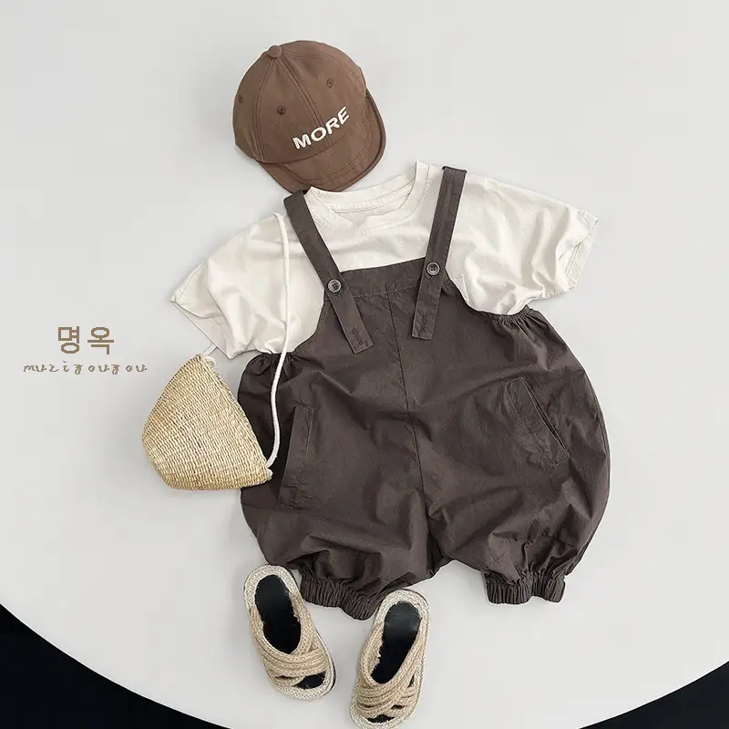 Cotton Slippers Pants for Boys Summer Casual Black - Image 6