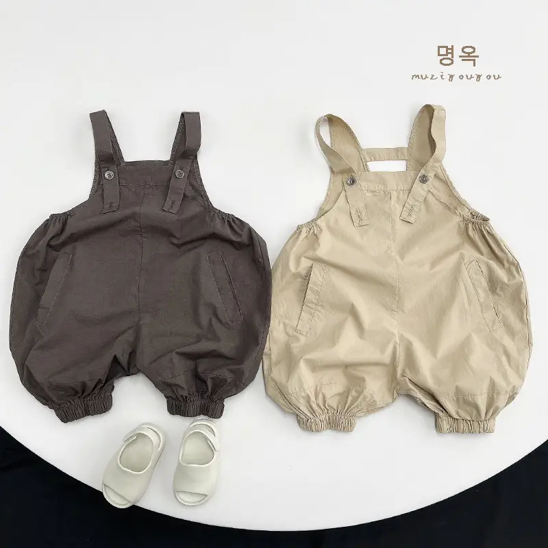 Cotton Slippers Pants for Boys Summer Casual Black — feature 20