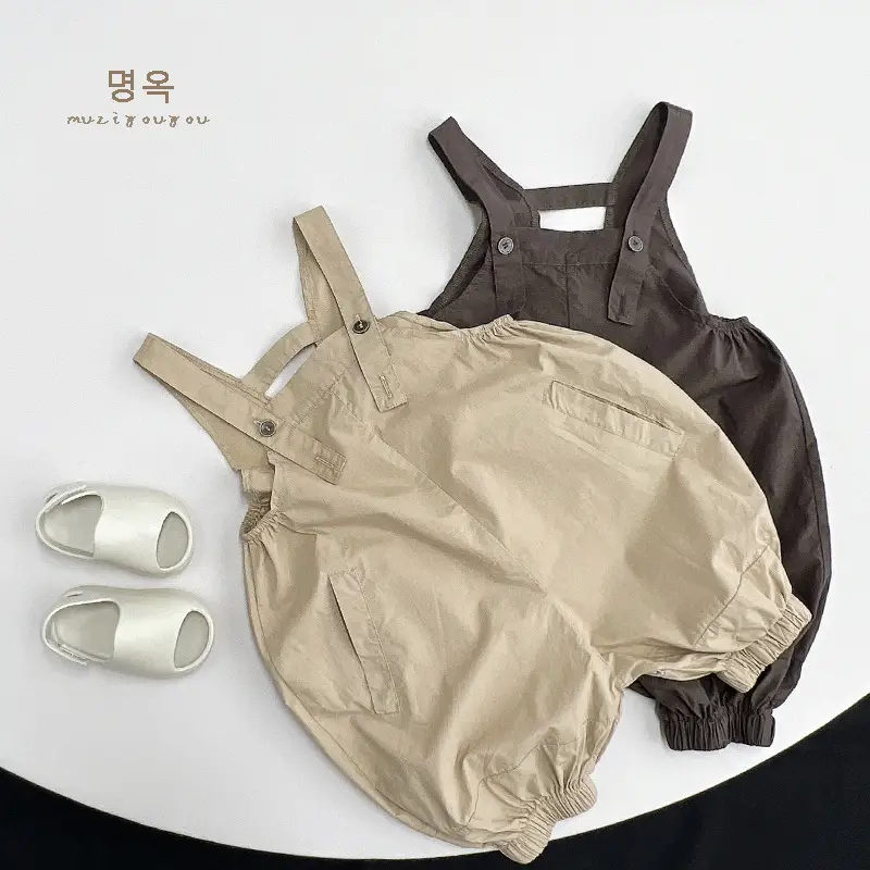 Cotton Slippers Pants for Boys Summer Casual Black — feature 23