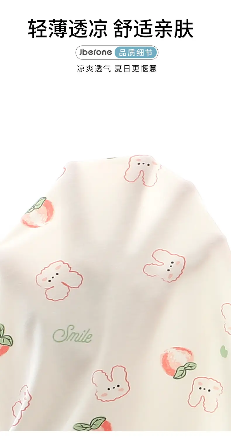 Girls Cotton Strawberry Vest Summer Wear — feature 6