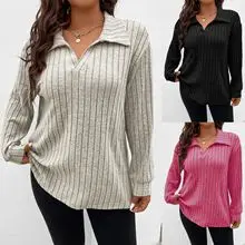 Women Long Button Cardigan Solid Color Casual Outerwear — feature 29