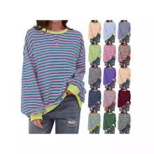 Women Long Button Cardigan Solid Color Casual Outerwear — feature 37