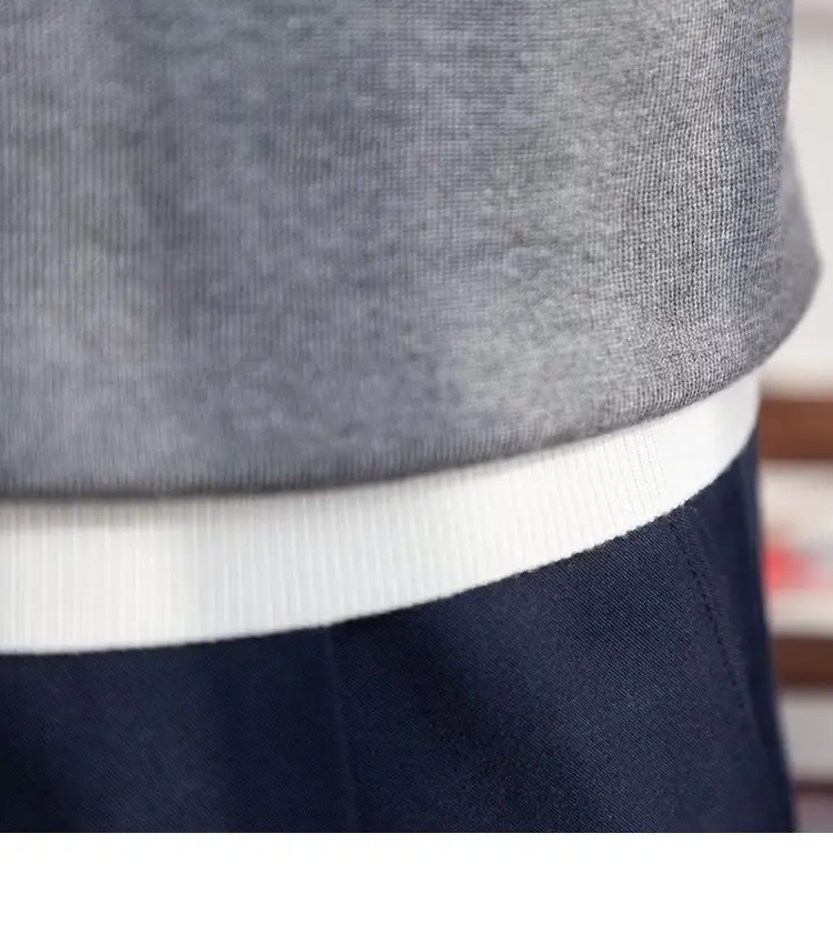 Men's Red Polo Shirt White Pants 2025 Summer — feature 38