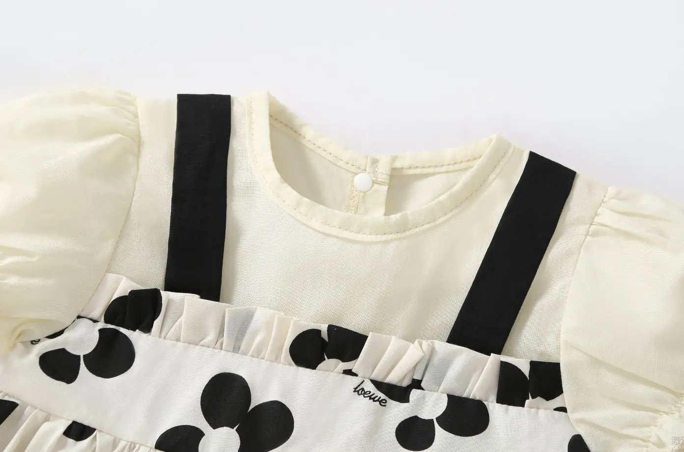 Baby Cow Print Dress with Hat & Shoes Set — feature 7