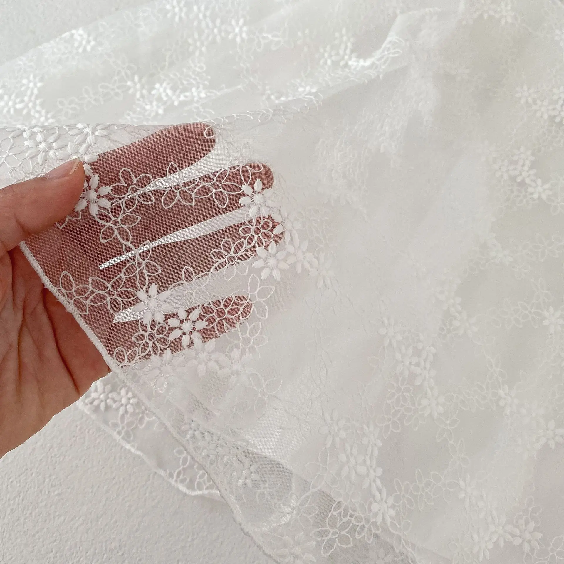 White Embroidered Baby Princess Skirt 0-4 Years — feature 17