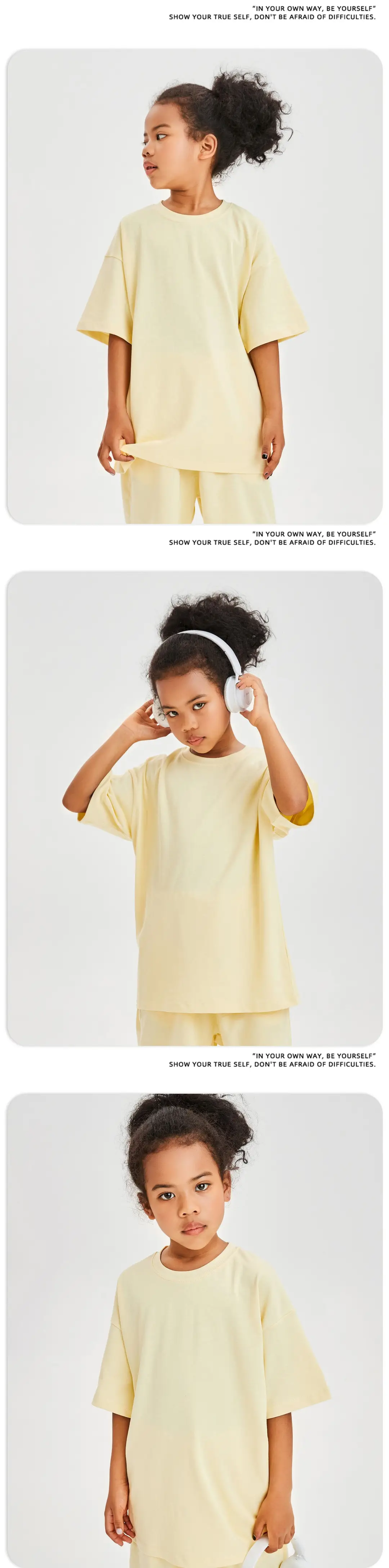 Tilani Yellow Cotton T-Shirt 2025 Spring Summer — feature 23
