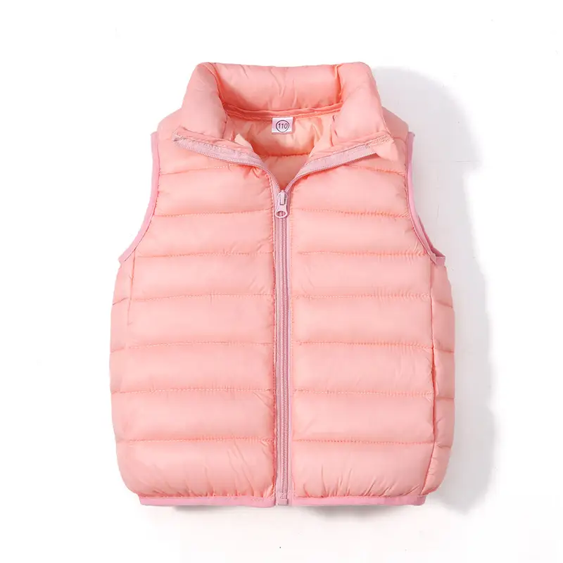 Black Hooded Vest for Boys Girls Winter Wear - Image 12