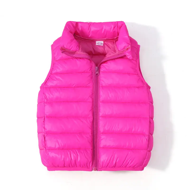 Black Hooded Vest for Boys Girls Winter Wear - Image 13