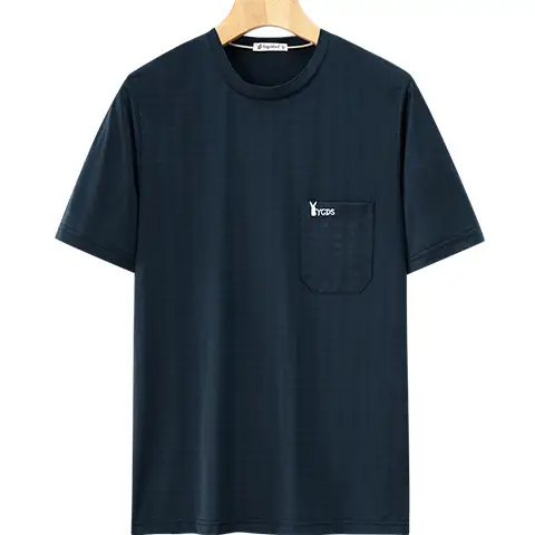 Men Ice Silk Mesh T-Shirt Summer Medium to Large - Image 11