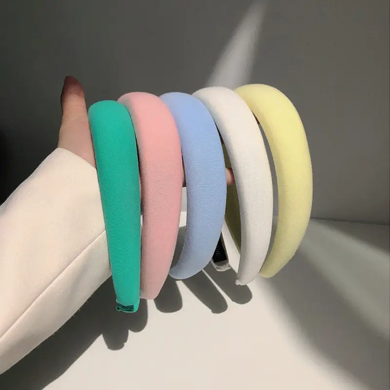 Pink Velvet Headband for Women, Korean Style, Soft Comfortable, Stylish Headwear — feature 4