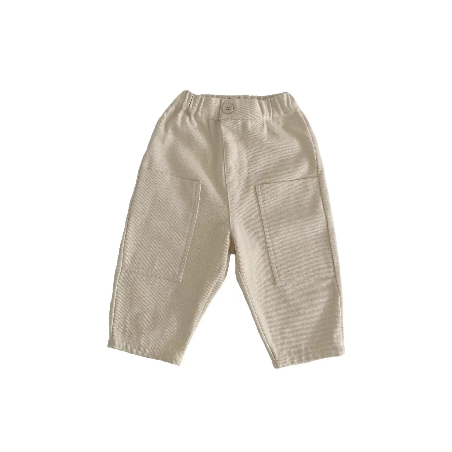 Autum Gl-Kids Cargo Pants Large Flap Pocket Washable - Image 7
