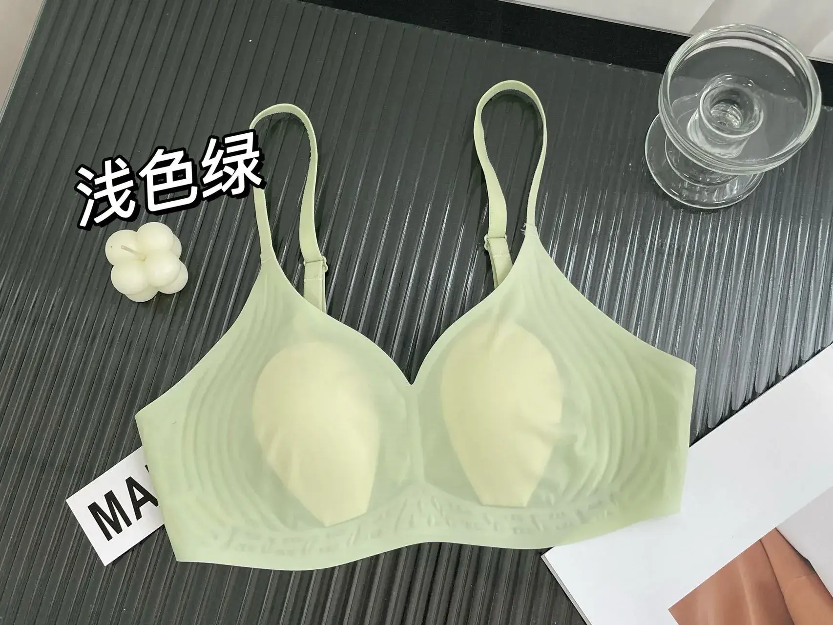 Light Green Jelly Ice Silk Underwear - Image 4