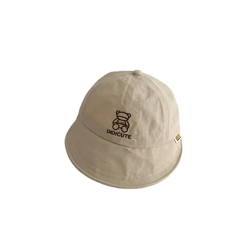 Yipang Baby Cap White Bear Print Summer 2025 - Image 9