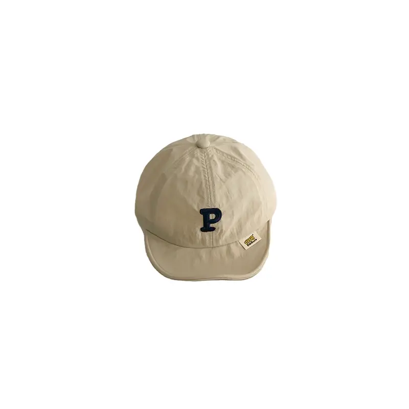 Blue Baby Cap with P Logo Quick-Drying Sunshade - Image 10