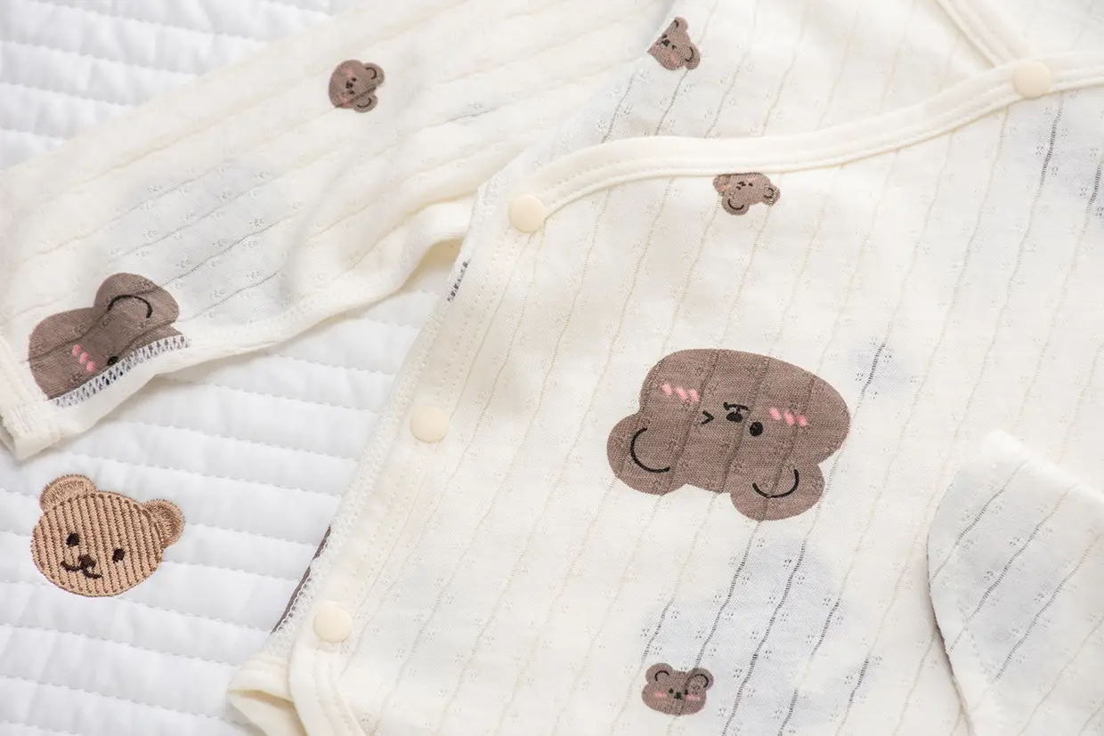 Baby Cotton Romper Set Summer Triangle Long Sleeve — feature 16