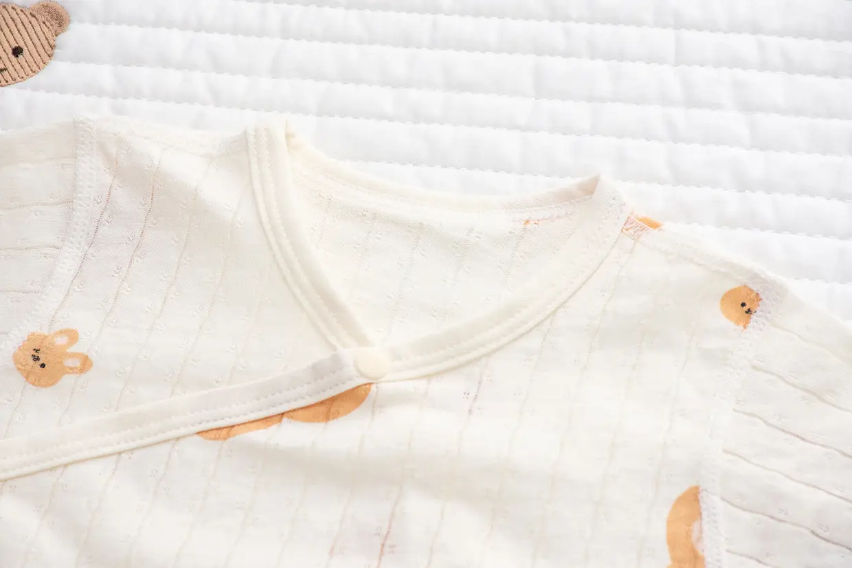Baby Cotton Romper Set Summer Triangle Long Sleeve — feature 23