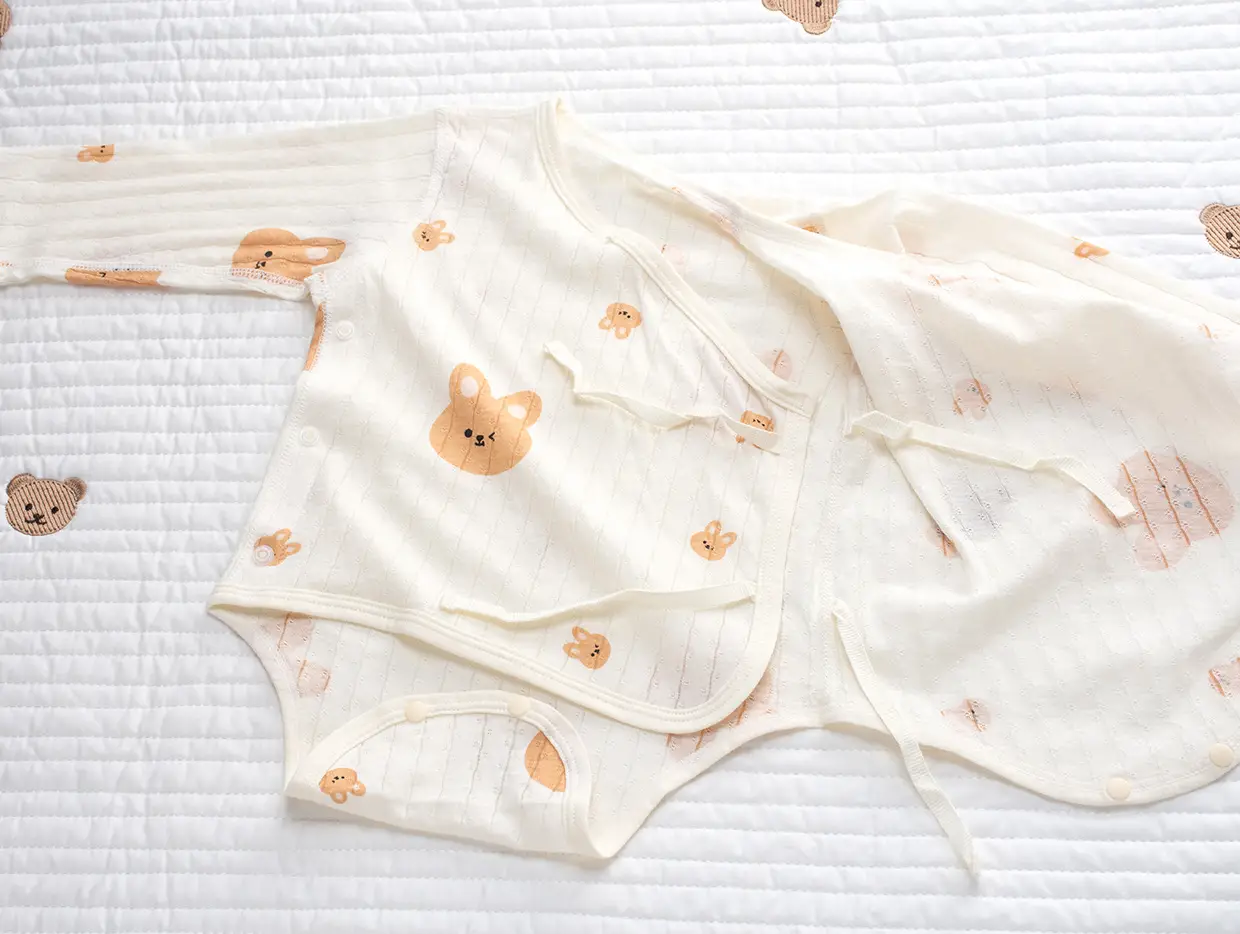 Baby Cotton Romper Set Summer Triangle Long Sleeve — feature 27