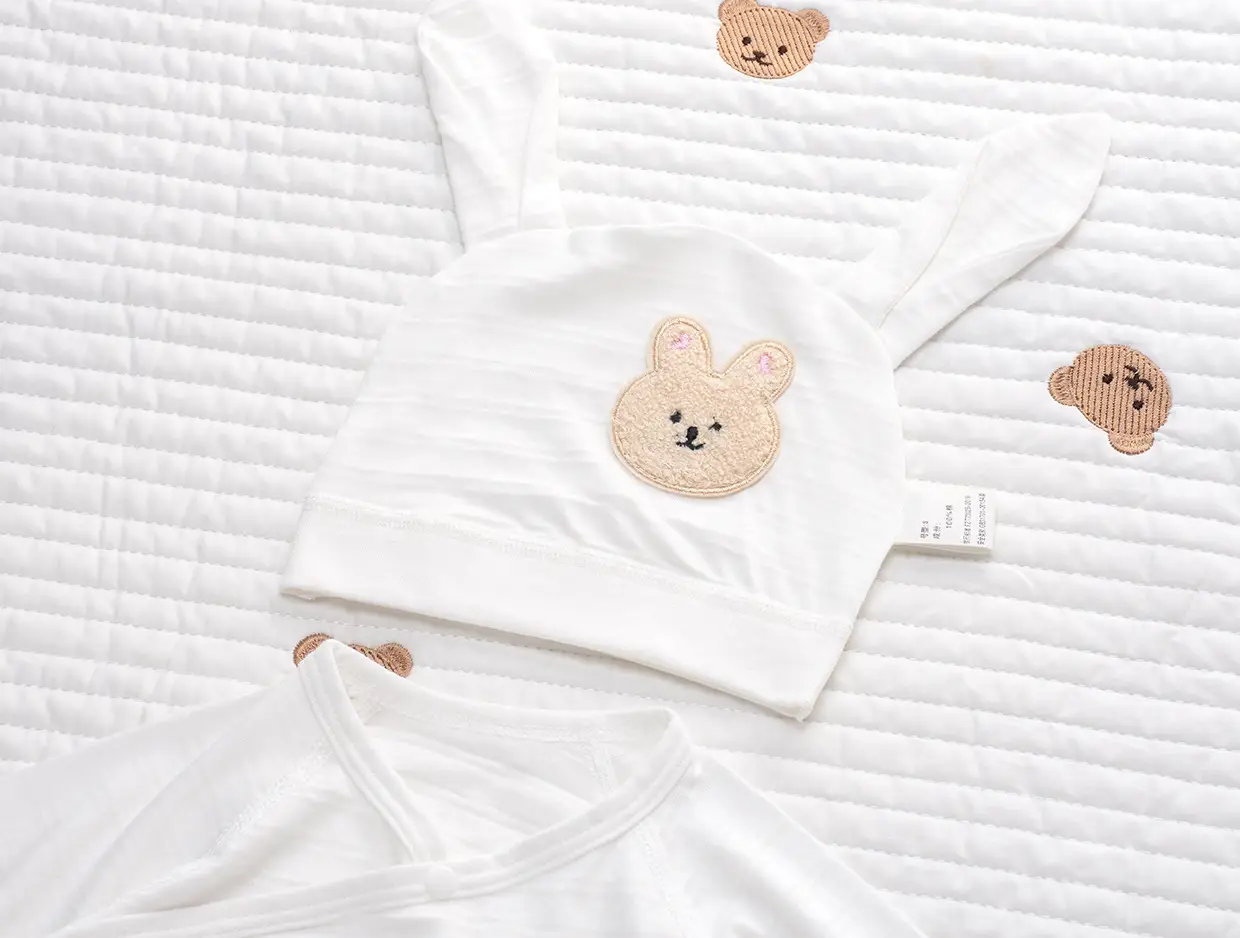 Baby Cotton Romper Set Summer Triangle Long Sleeve — feature 29