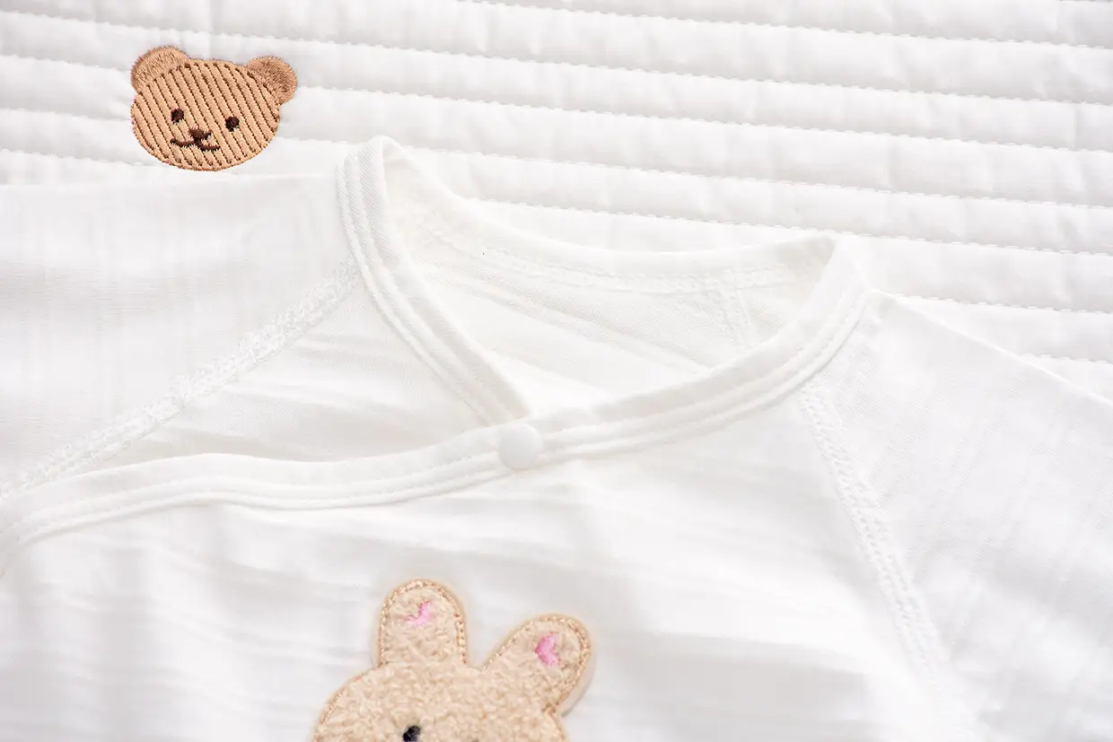 Baby Cotton Romper Set Summer Triangle Long Sleeve — feature 32
