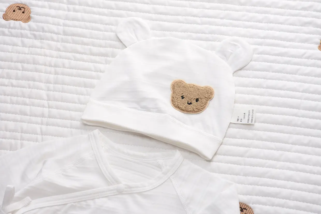 Baby Cotton Romper Set Summer Triangle Long Sleeve — feature 37