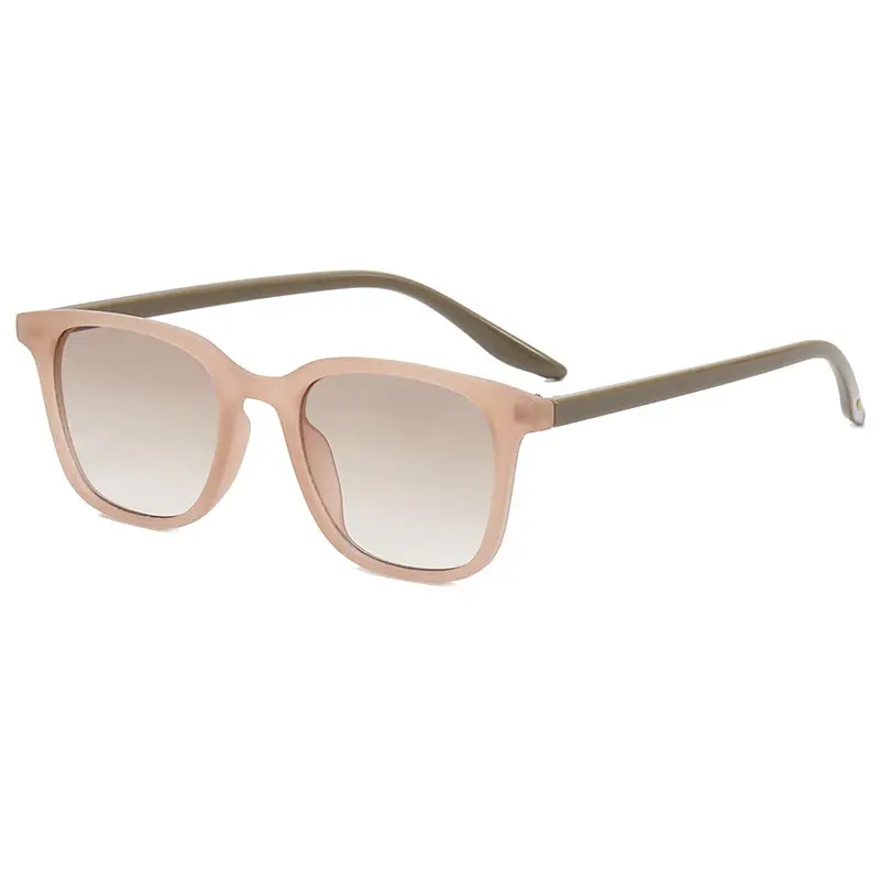 Retro Korean Sunglasses Women Light Color