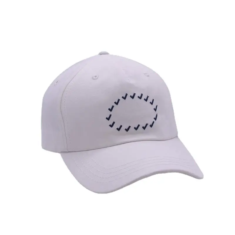 Korean Style Embroidered Green Baseball Cap for Men Women