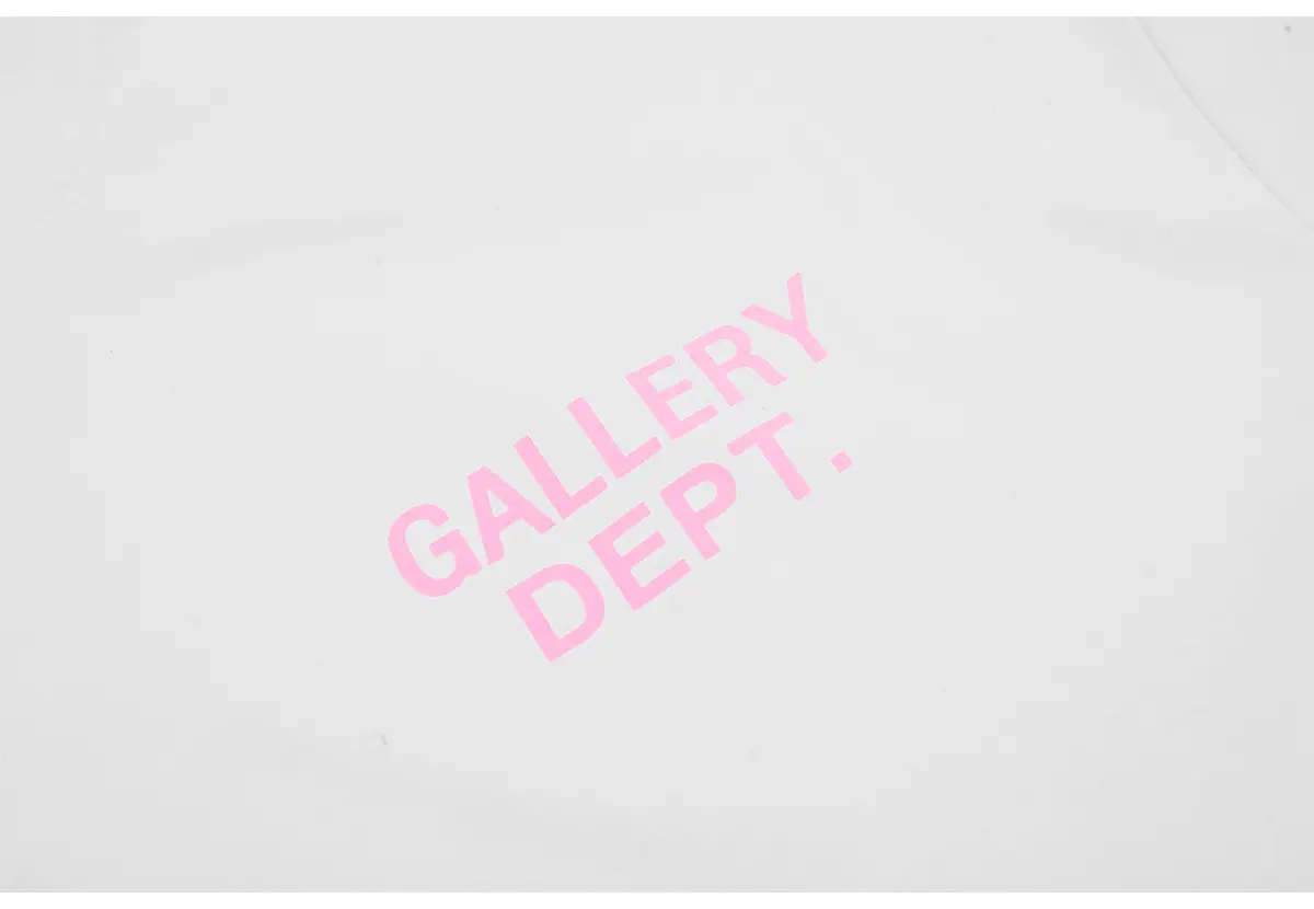 Pink Printed Short Sleeve T-Shirt for Men — feature 8