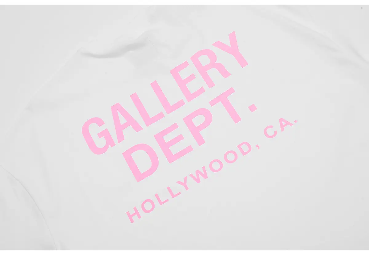 Pink Printed Short Sleeve T-Shirt for Men — feature 9